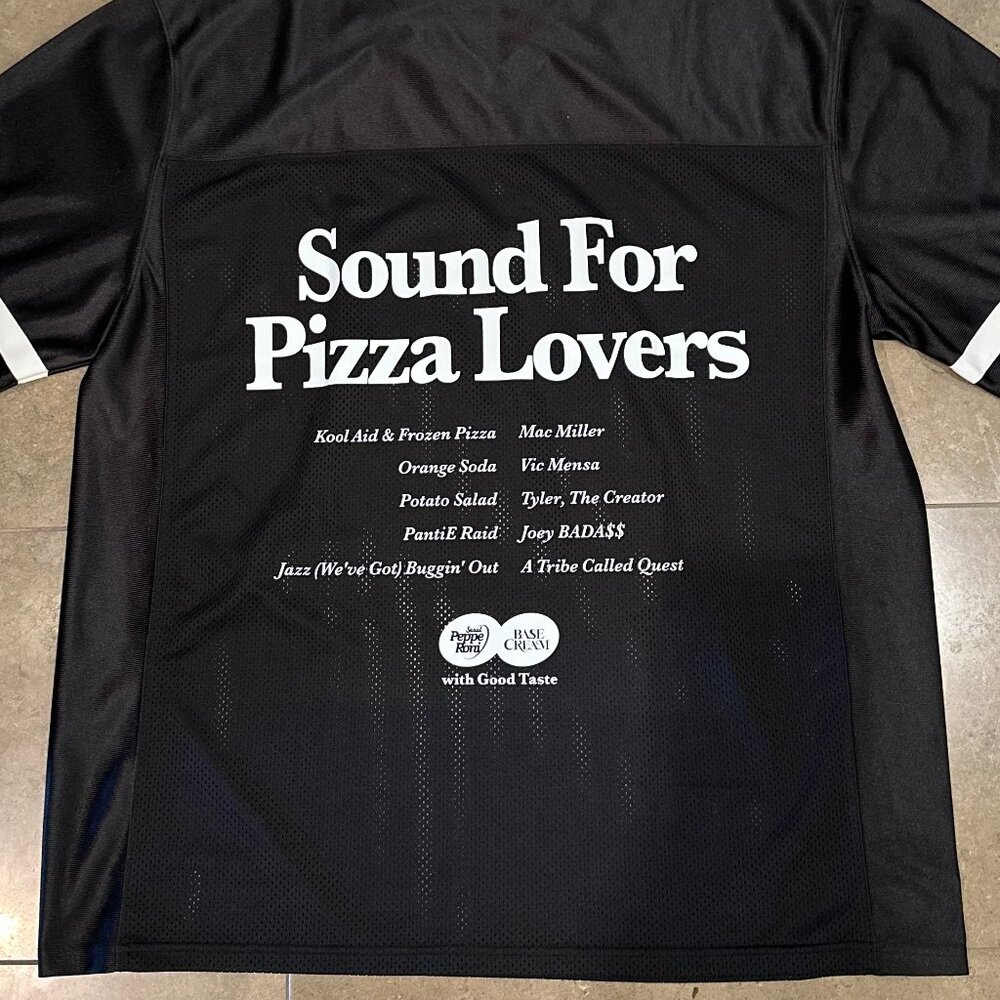 (NWOT) BASE CREAM x PPRN ‘KUKA’ Korea Unisex Football Jersey (Black) - Picture 14 of 16